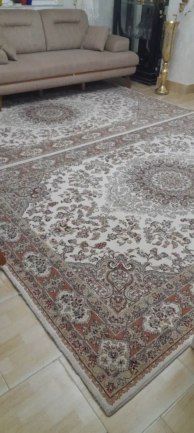 یک جفت فرش ۶متری سالم وتمیز|فرش|مراغه, |دیوار