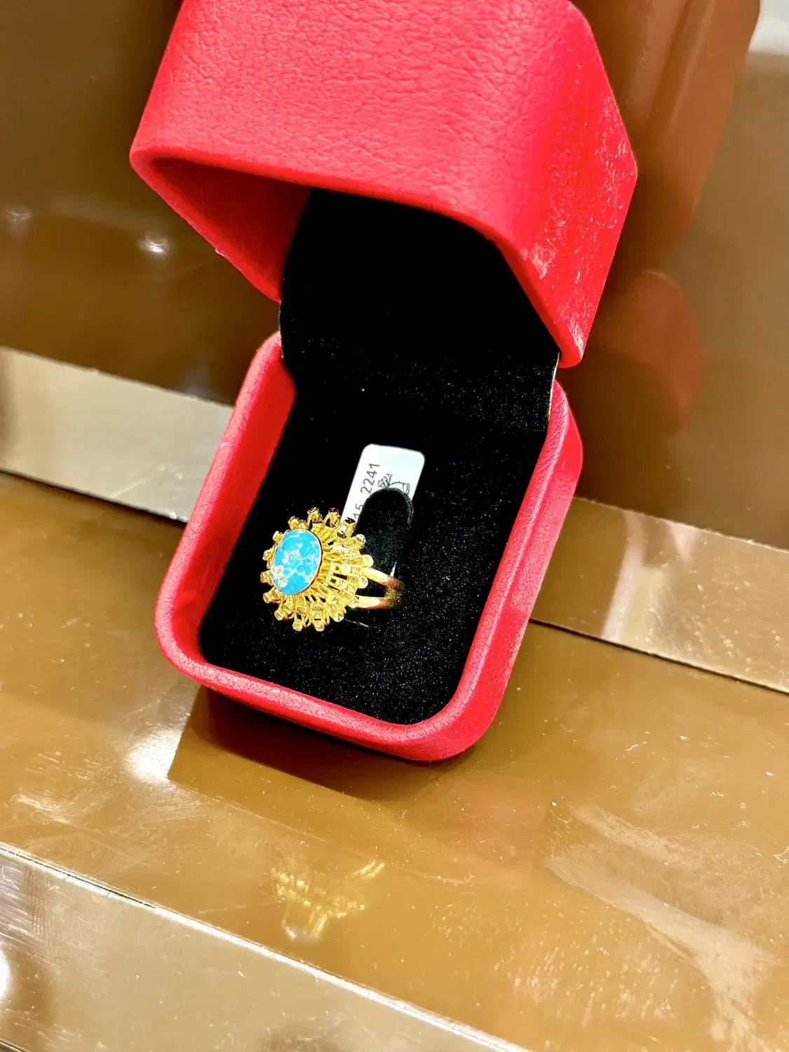 انگشتر فیروزه طلا|جواهرات|بندرعباس, |دیوار