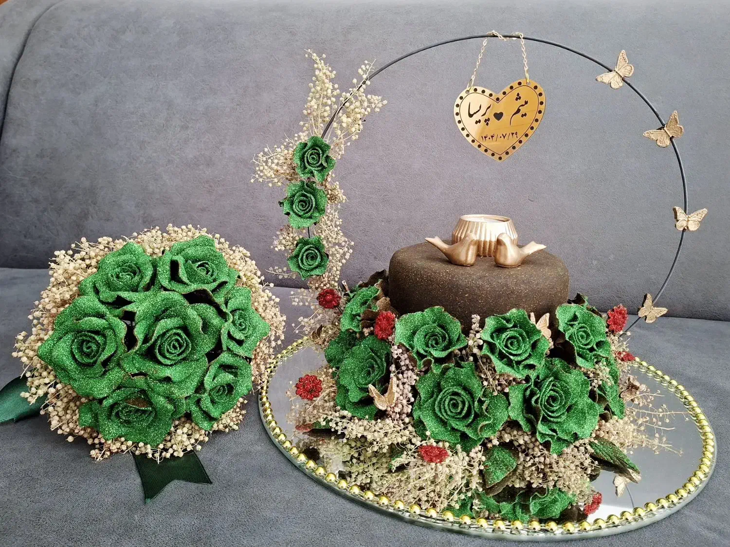 حنا ارایی|صنایع دستی و سایر لوازم تزئینی|اصفهان, دهنو|دیوار