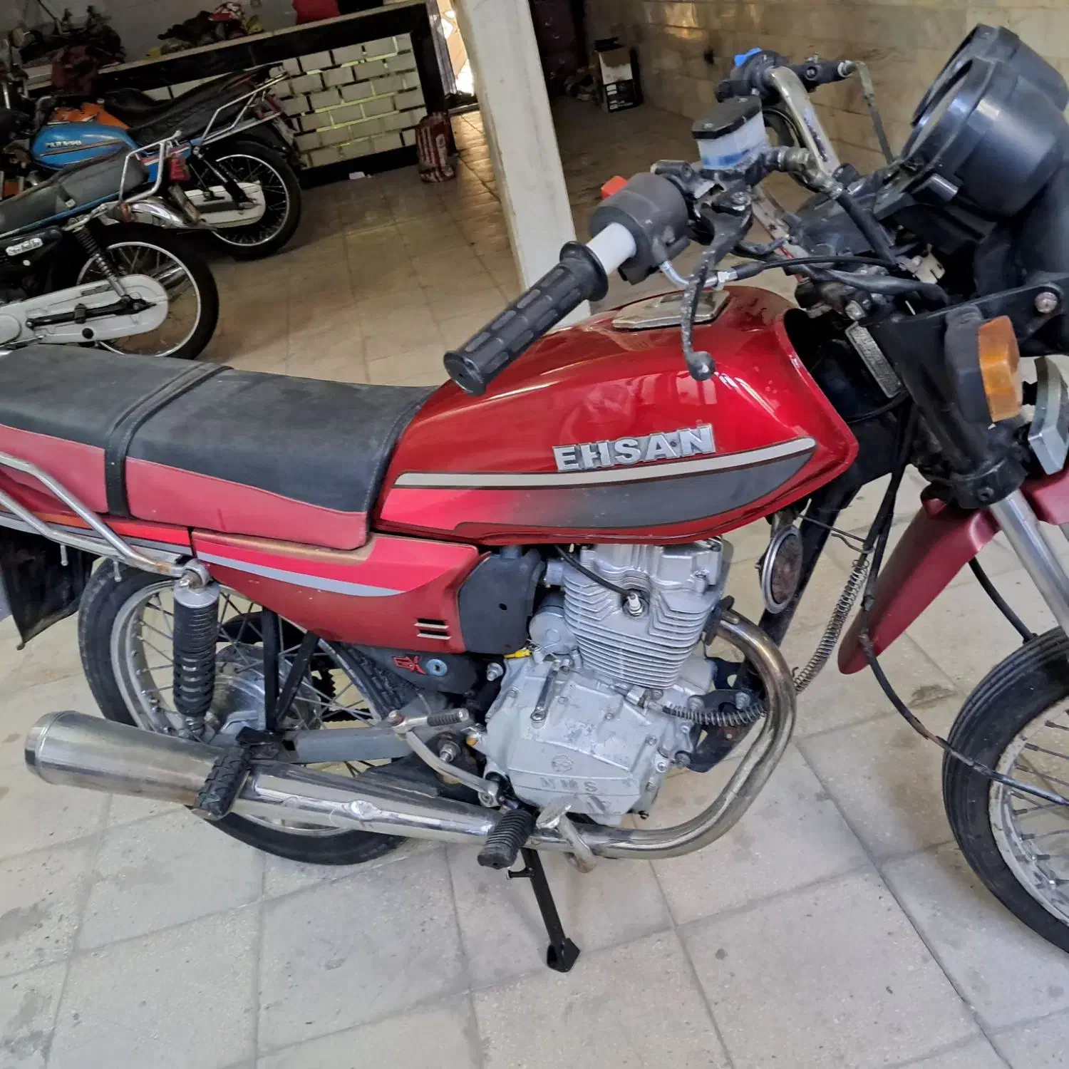 موتور احسان شکاری ۱۵۰ مدل ۹۰|موتورسیکلت|قم, شاد قلی|دیوار