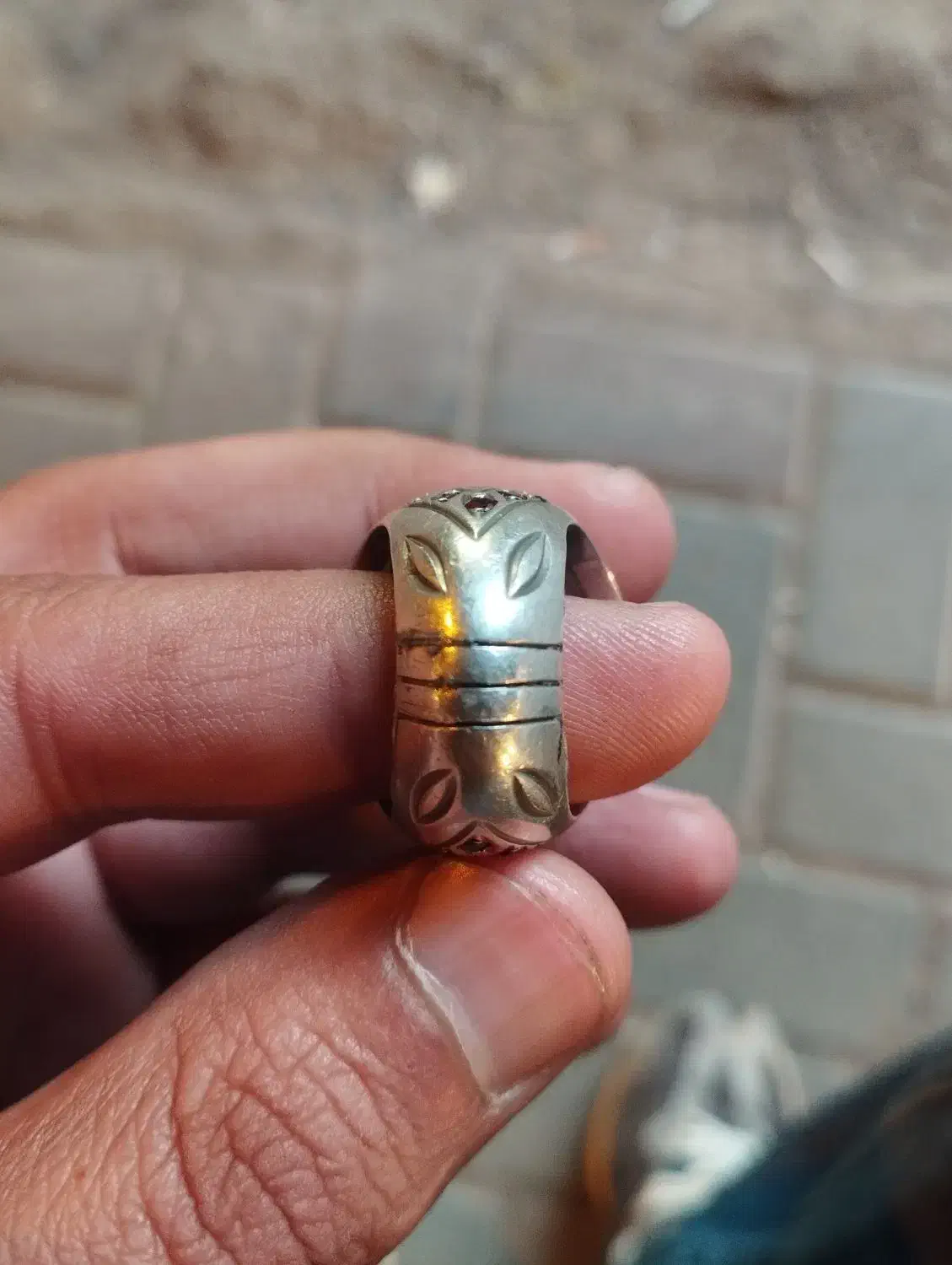 انگشتر نقره دست ساز|جواهرات|اراک, |دیوار