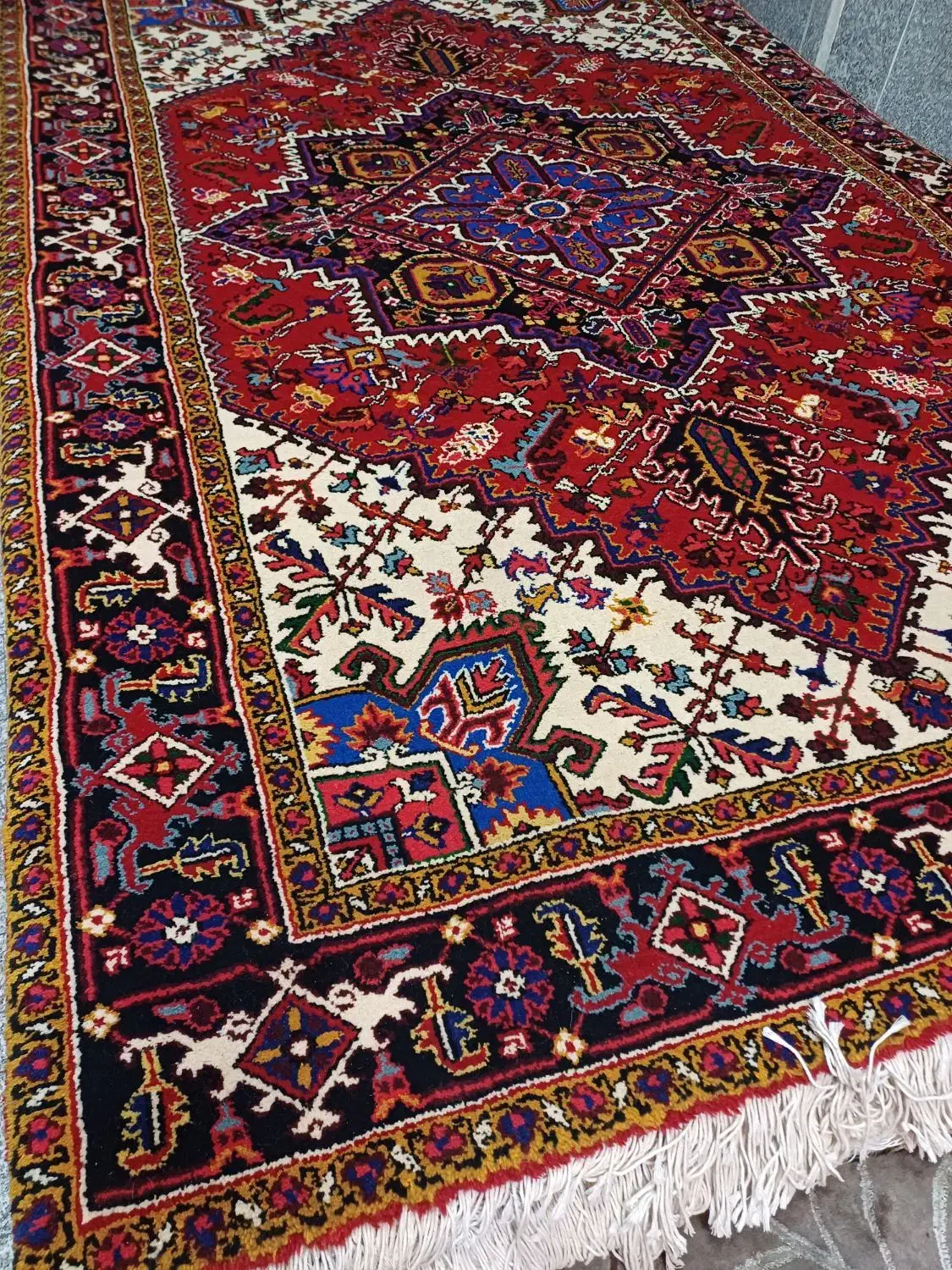 (نقدواقساط)(یکجفت ۶متری دستبافت نو اطراف مهربان|فرش|تبریز, |دیوار