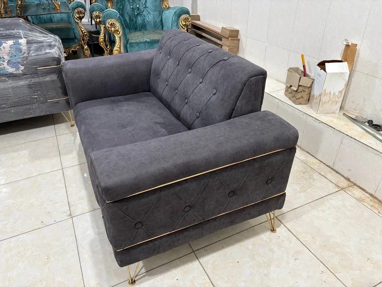 مبل چستر یونانی مبلمان پوریا|مبلمان خانگی و میز عسلی|کرمانشاه, |دیوار