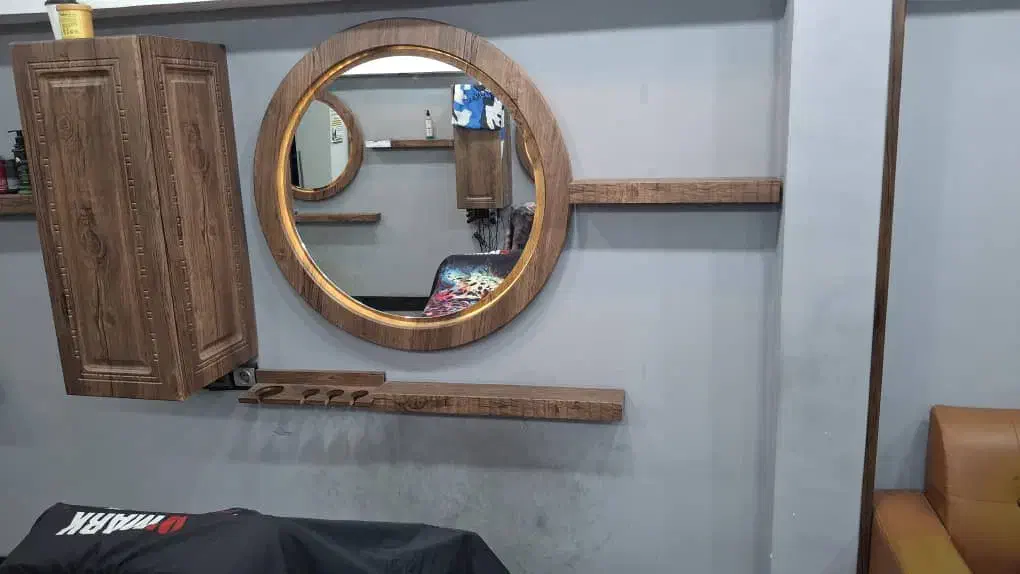 دکوراسیون آرایشگاه|آرایشگاه و سالنهای زیبایی|برازجان, |دیوار