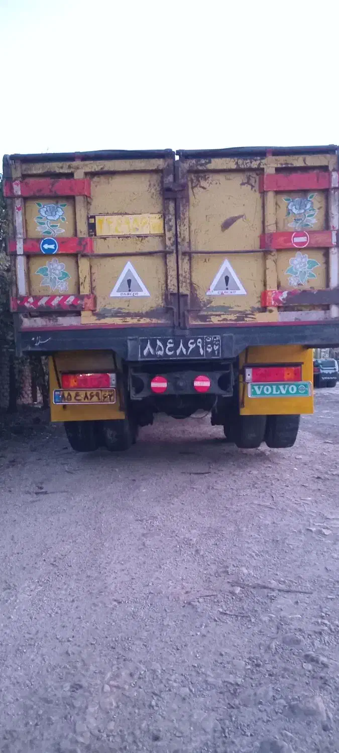 ولوو باری کمپرس توپ طلا مدل 61|خودرو سنگین|ساری, |دیوار