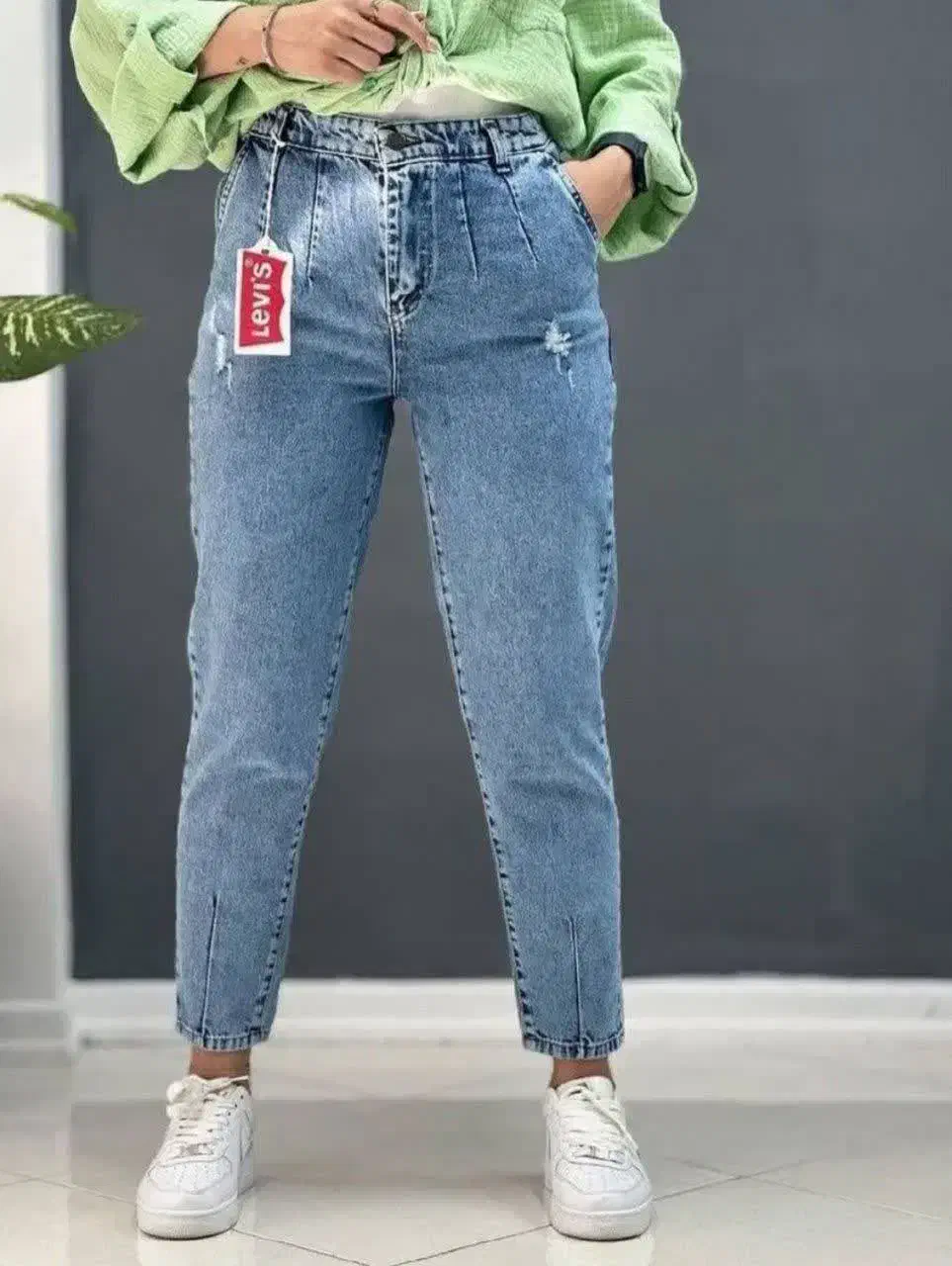 شلوارجین مام فیت|لباس|یزد, |دیوار