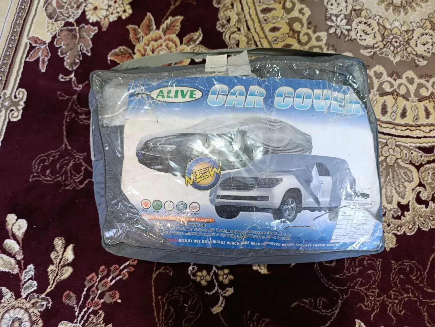 چادر ماشین تیبا ۲ و قفل فرمون کاملا نو|قطعات یدکی و لوازم جانبی|کرج, خرمدشت|دیوار