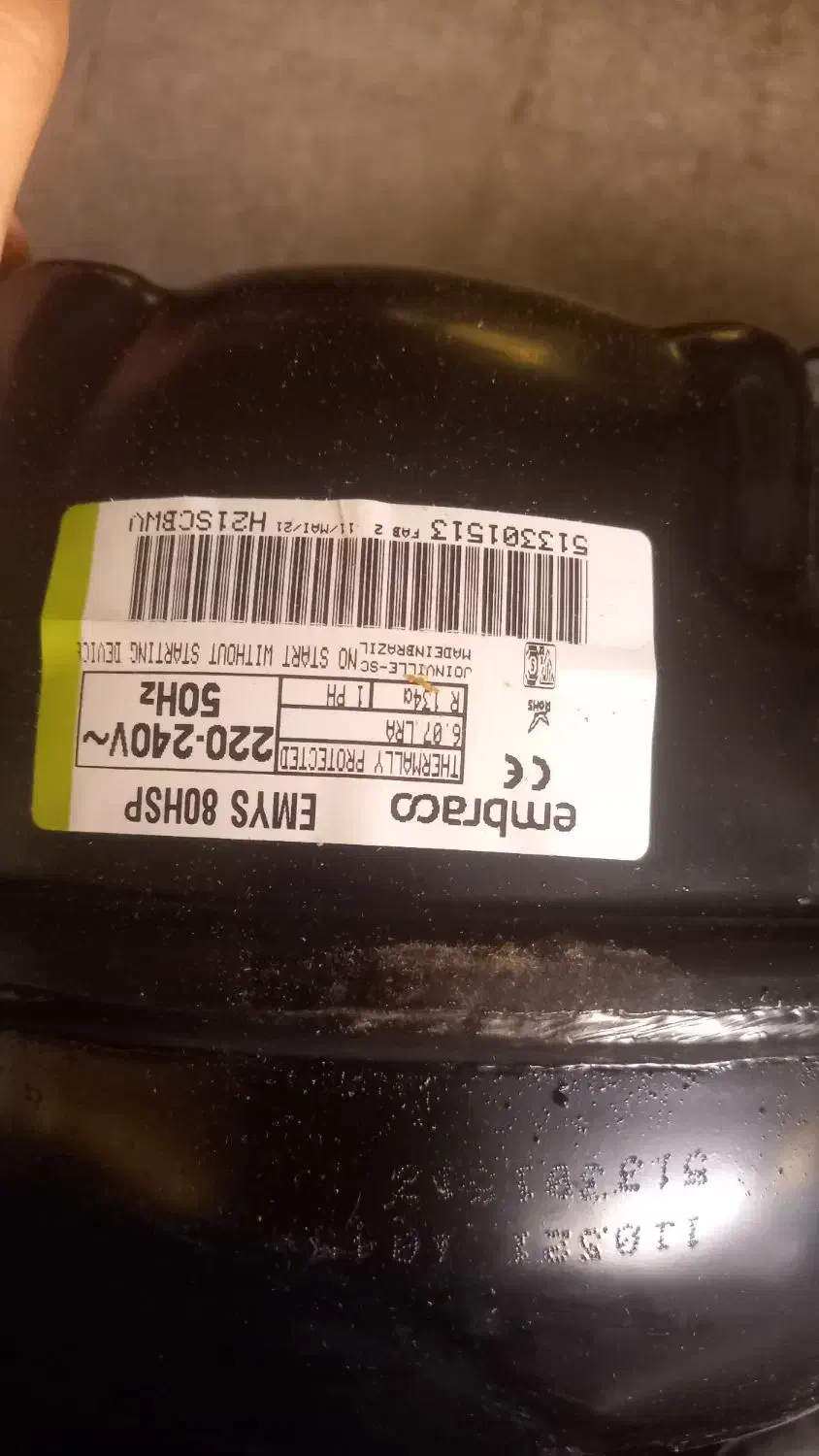 موتور یخچال یا کمپرسور یخچال|یخچال و فریزر|رباط‌کریم, رباط‌کریم|دیوار