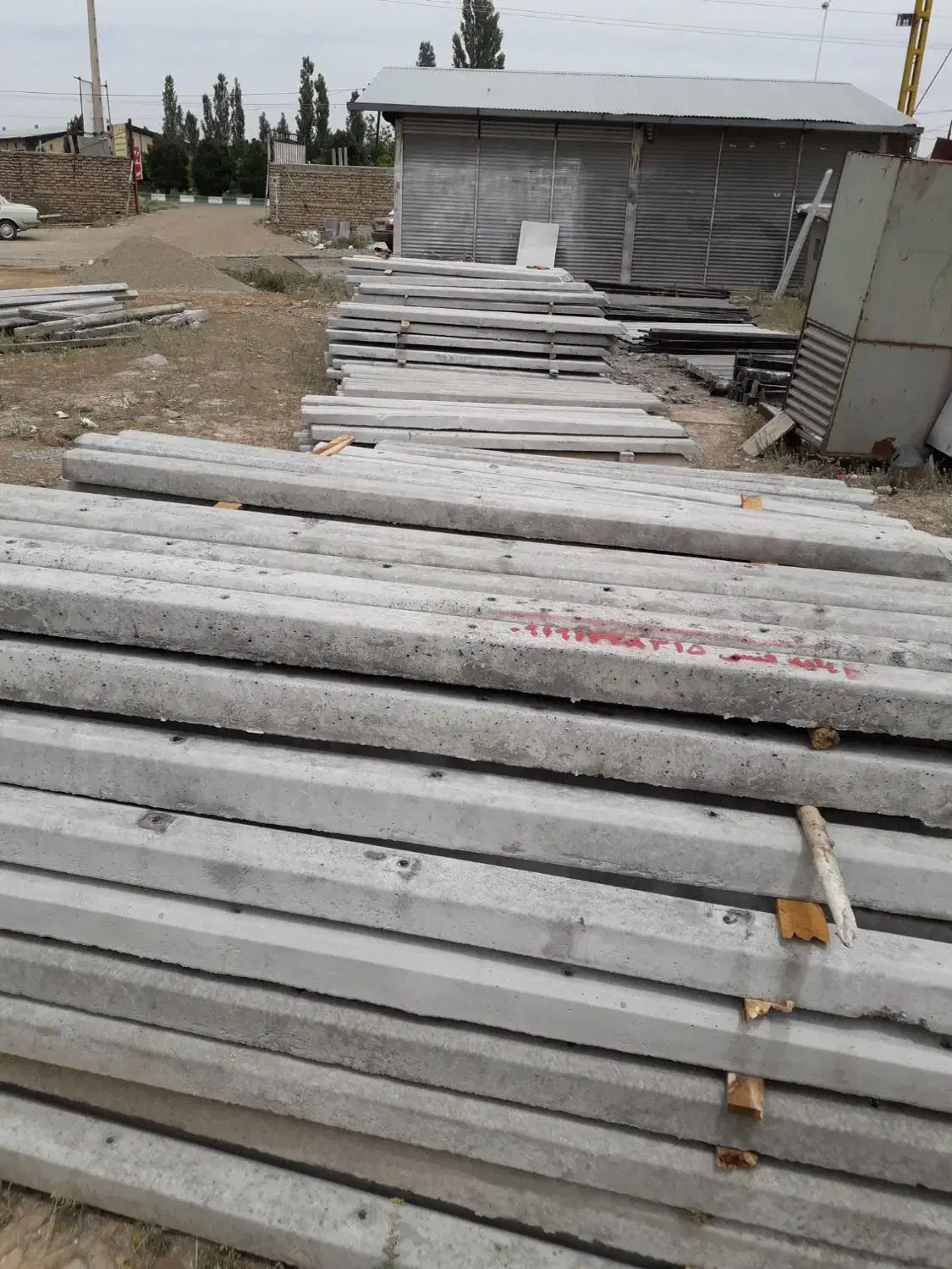 پایه فنس .پایه بتن|مصالح و تجهیزات ساختمان|ابهر, |دیوار