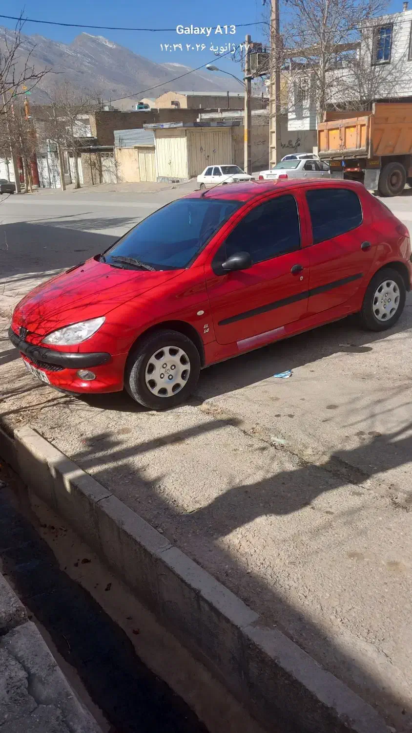 ۲۰۶تیپ۳مدل ۴۰۱|خودرو سواری و وانت|خرم‌آباد, |دیوار