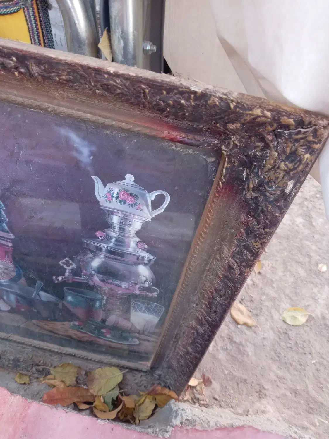 تابلو قدیمی|کلکسیون اشیاء عتیقه|گلبهار, شهر جدید گلبهار|دیوار