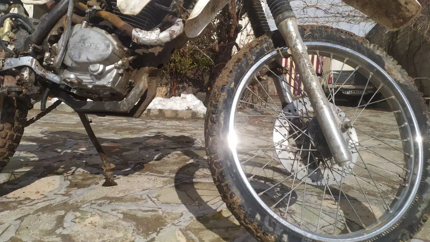 تریل ۲۰۰|موتورسیکلت|کوهسرخ, |دیوار