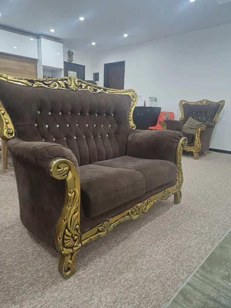 مبل نیم سلطنتی|مبلمان خانگی و میز عسلی|بندر ماهشهر, |دیوار