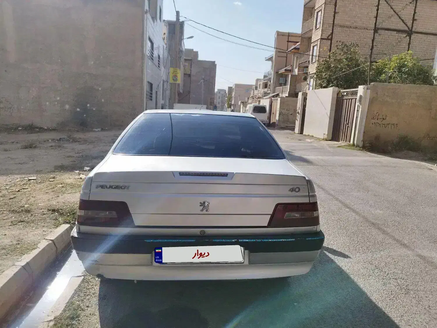 پژوه ۴۰۵ SLX نقره ای تک سوز|خودرو سواری و وانت|ملایر, |دیوار