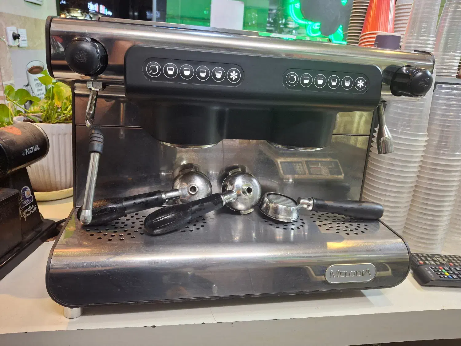 اسپرسوساز کامپکت ۲ گروپ|سماور، چای‌ساز، قهوه‌ساز|مشهد, راه آهن|دیوار