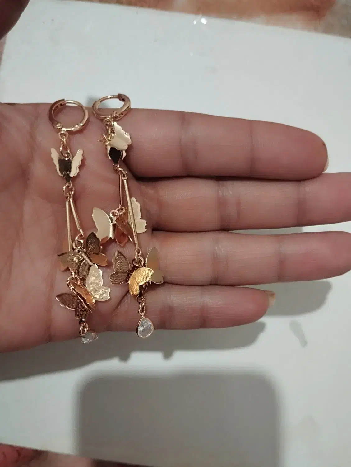 گوشواره پروانه|بدلیجات|زاهدان, |دیوار