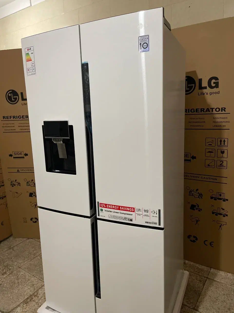 اقتصادی ترین یخچال چهار درب الجی|یخچال و فریزر|گنبد کاووس, |دیوار