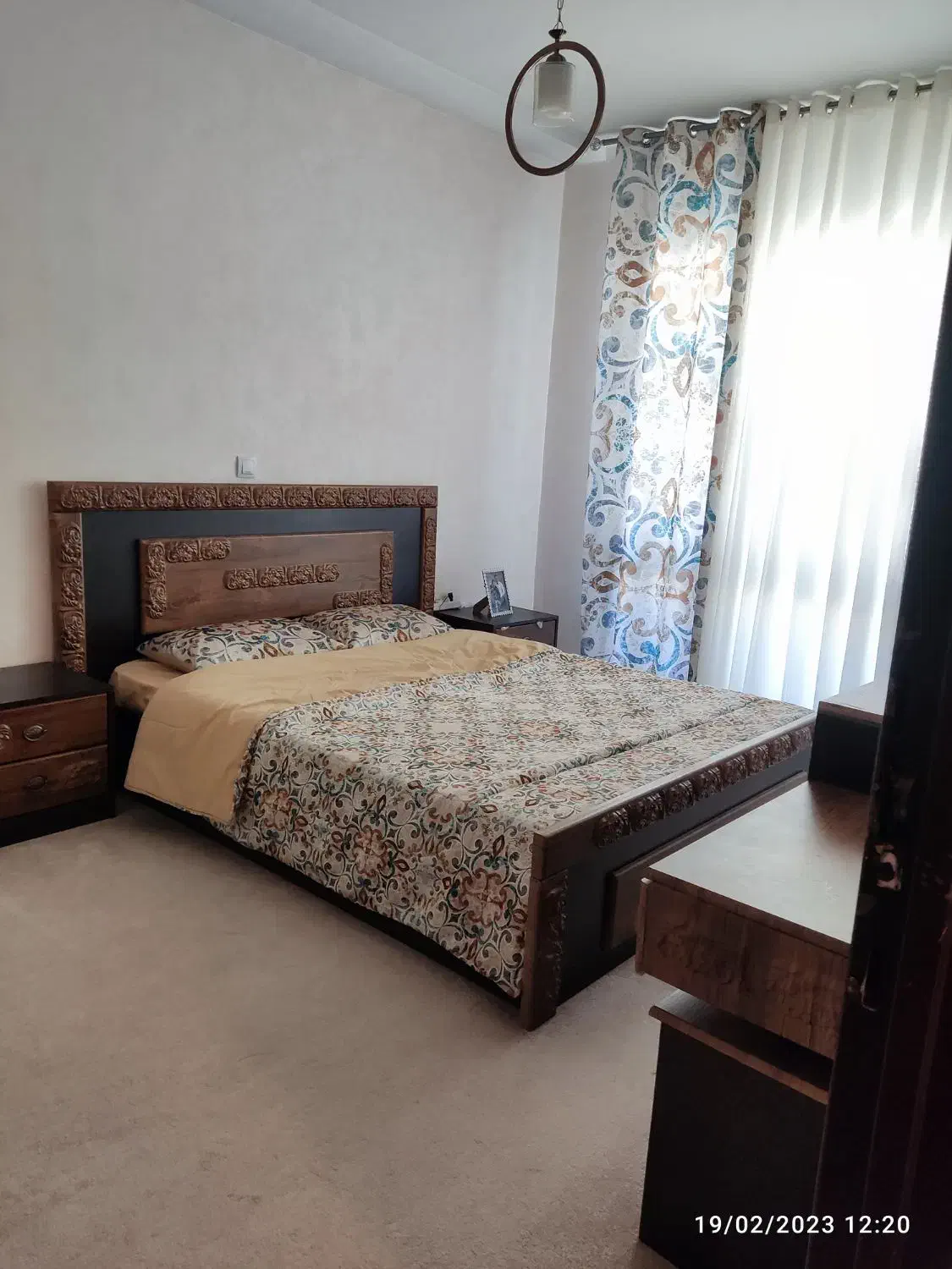 تخت خواب دو نفره|تخت و سرویس خواب|هشتگرد, فاز ۳ مهستان|دیوار