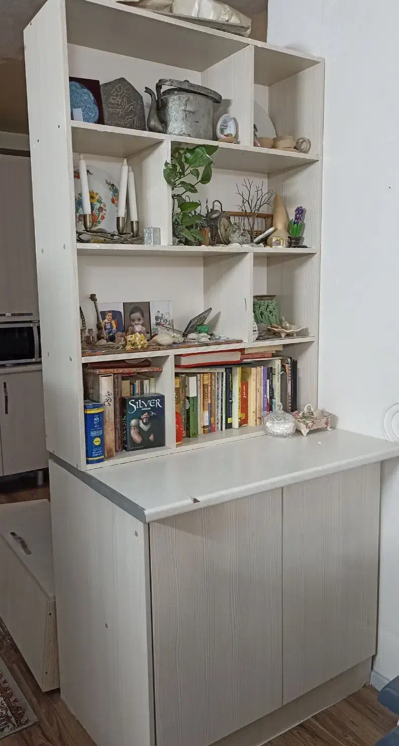 کتابخانه ام دی اف در حد نو|کتابخانه، شلف، قفسه‌های دیواری|تهران, جوادیه تهرانپارس|دیوار