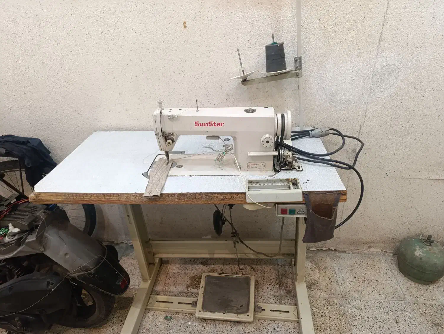 چرخ خیاطی سان استار راسته دوز|چرخ خیاطی و ریسندگی|تهران, شهرک ولیعصر جنوبی|دیوار