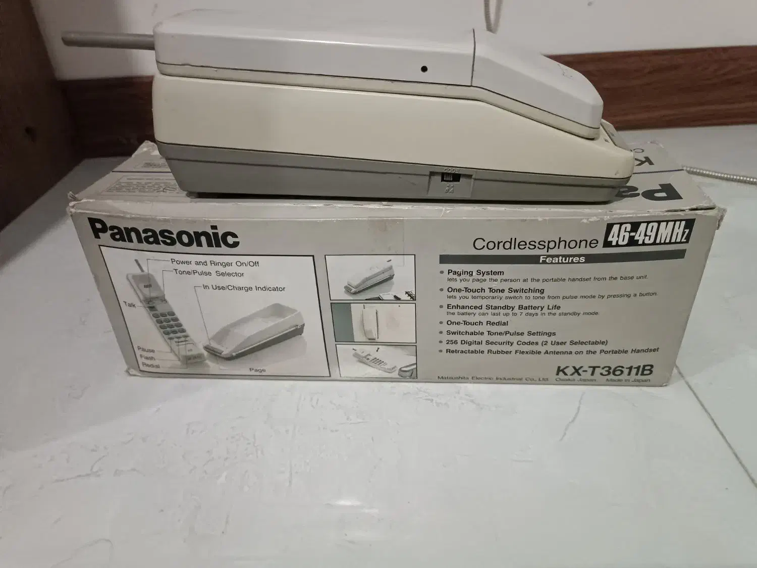 تلفن بی سیم|تلفن رومیزی|اندیشه, اندیشه فاز ۱|دیوار