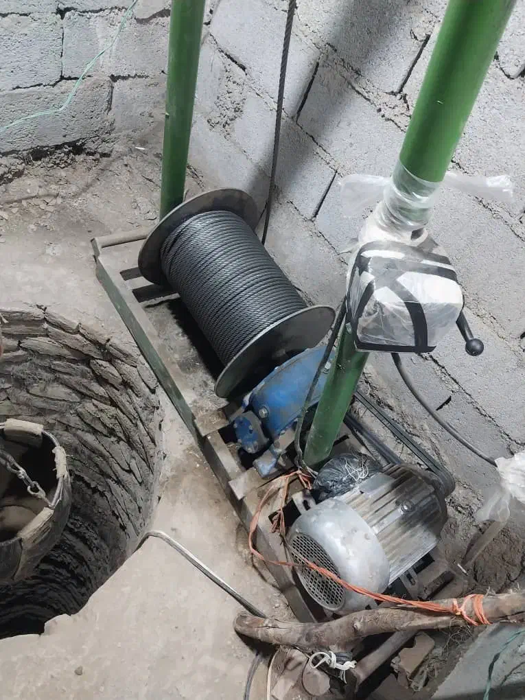 بالابر سه پایه اجاره بالابر سرچاهی بالابر چاهی|خدمات پیشه و مهارت|مشهد, سپاد|دیوار