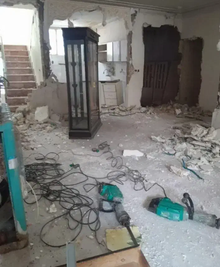 تخریب. کنده کاری .|خدمات پیشه و مهارت|برازجان, |دیوار