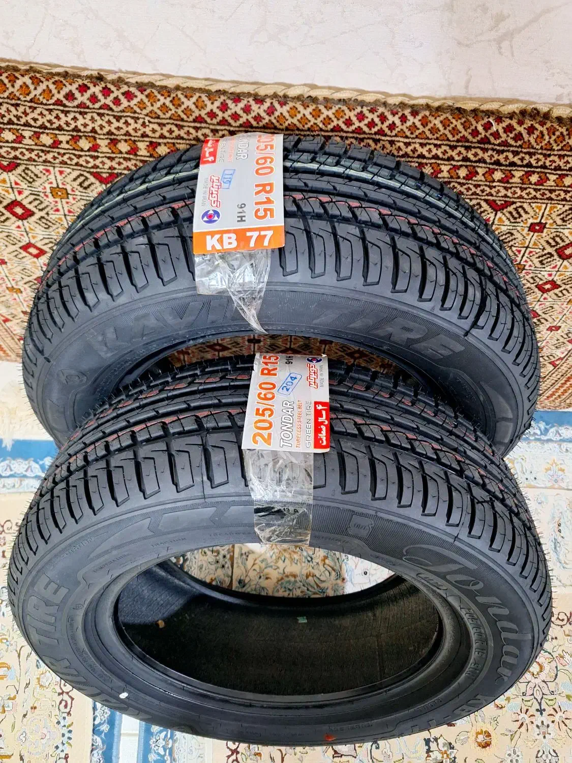 لاستیک کویر 205/60/15 طرح گل KB77 ساخت 2025|قطعات یدکی و لوازم جانبی|کرمان, |دیوار