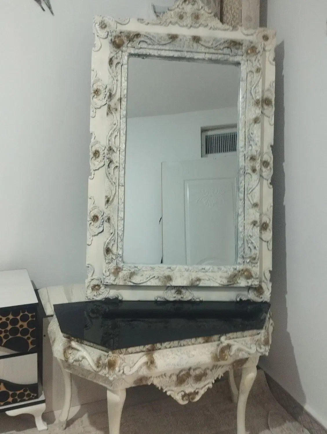 آینه بامیز|بوفه، ویترین، کنسول|محمدشهر, ولدآباد بزرگ|دیوار