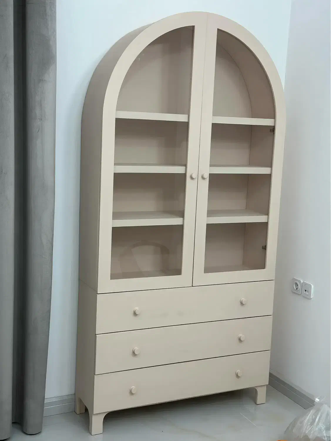 کتابخانه یا کمد|کتابخانه، شلف، قفسههای دیواری|گرگان, |دیوار