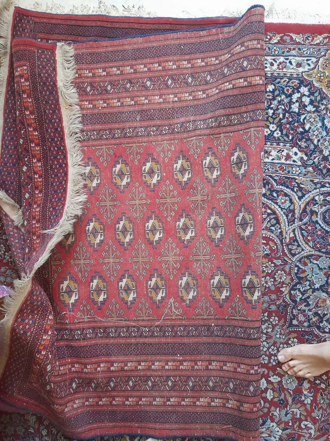 قالیچه دستباف|فرش|کرمان, |دیوار