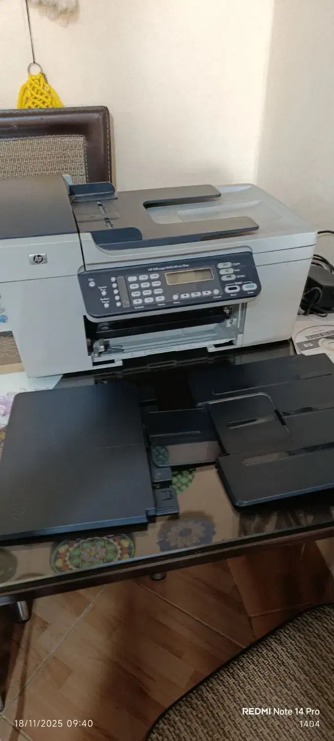 پرینتر  چند کاره hp officejet 5610|پرینتر، اسکنر، کپی، فکس|خرمشهر, |دیوار