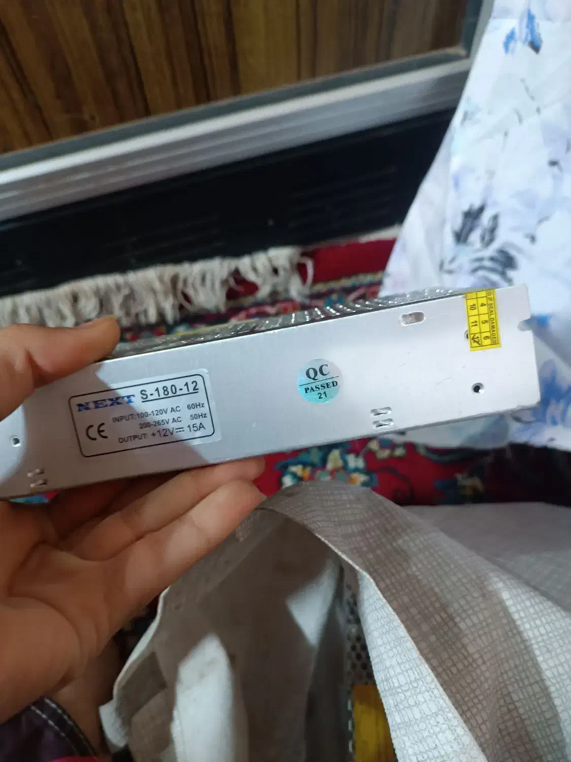 ترانس 12v 15امپر|قطعات و لوازم جانبی رایانه|رباط‌کریم, یقه|دیوار