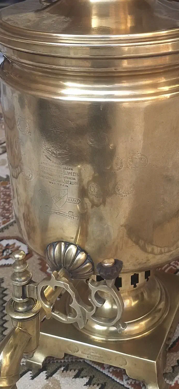 سماور روسی|کلکسیون اشیاء عتیقه|عباس‌آباد, |دیوار