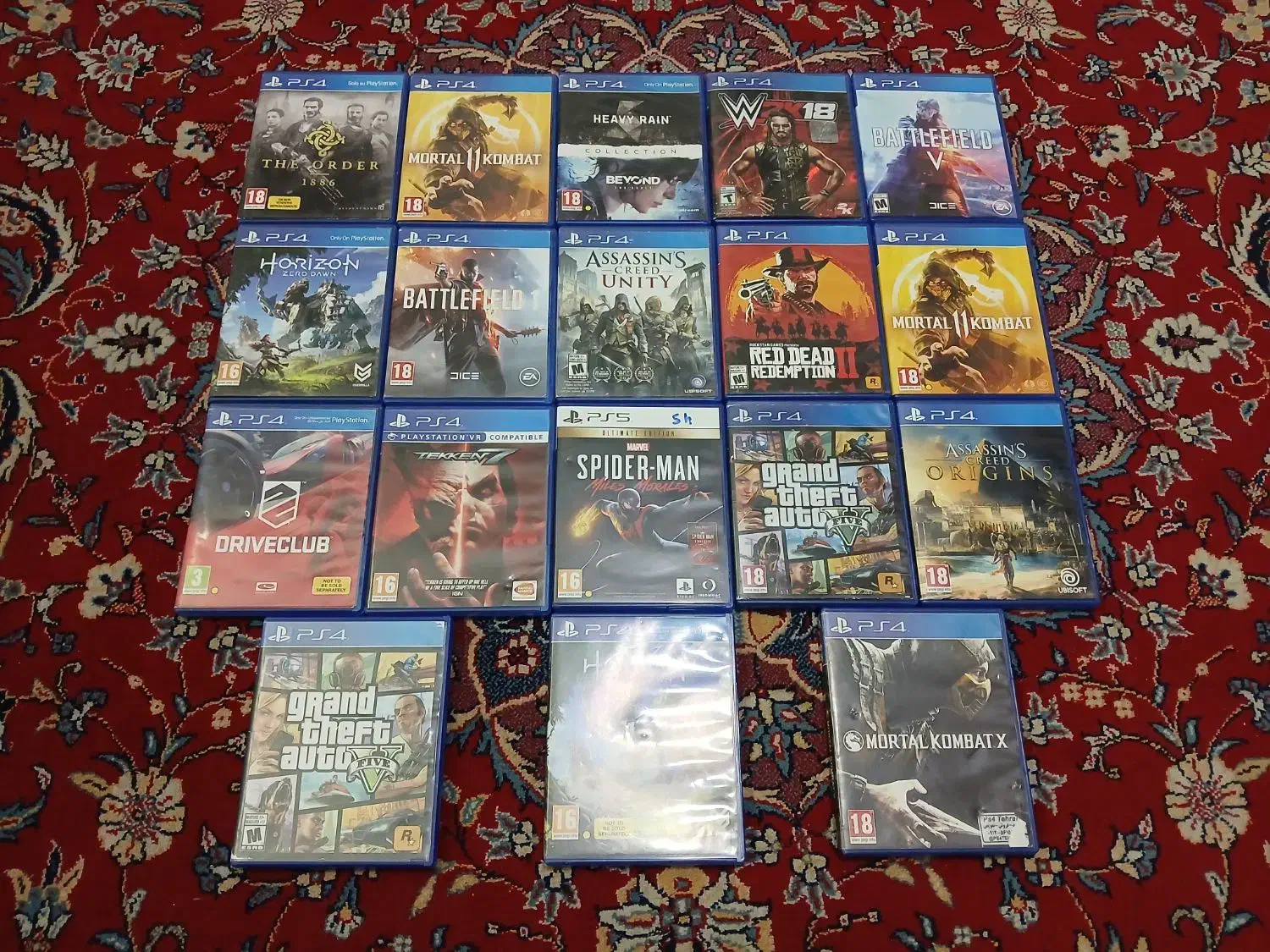 فروش تعدادی دیسک بازی ps4 و ps5|کنسول، بازی ویدئویی و آنلاین|خرم‌آباد, |دیوار