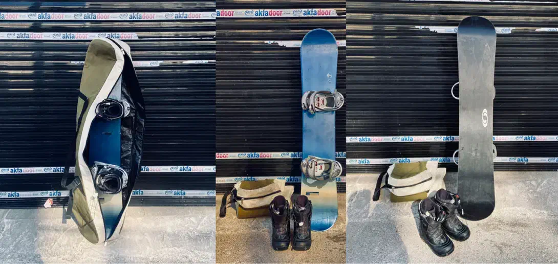 ست کامل اسنوبرد سالامون قدSalamon Snowboard 159cm|ورزش‌های زمستانی|شیراز, قصرالدشت|دیوار