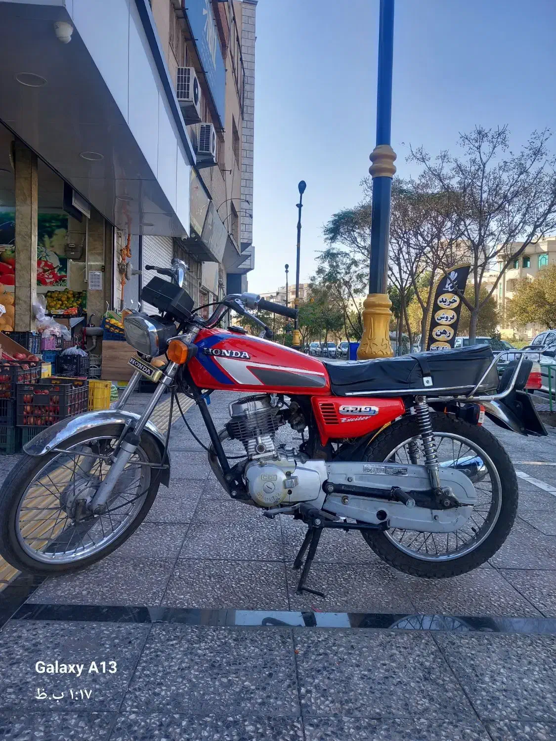 هوندا تکتاز ۱۲۵ پلاک ملی|موتورسیکلت|سمنان, |دیوار