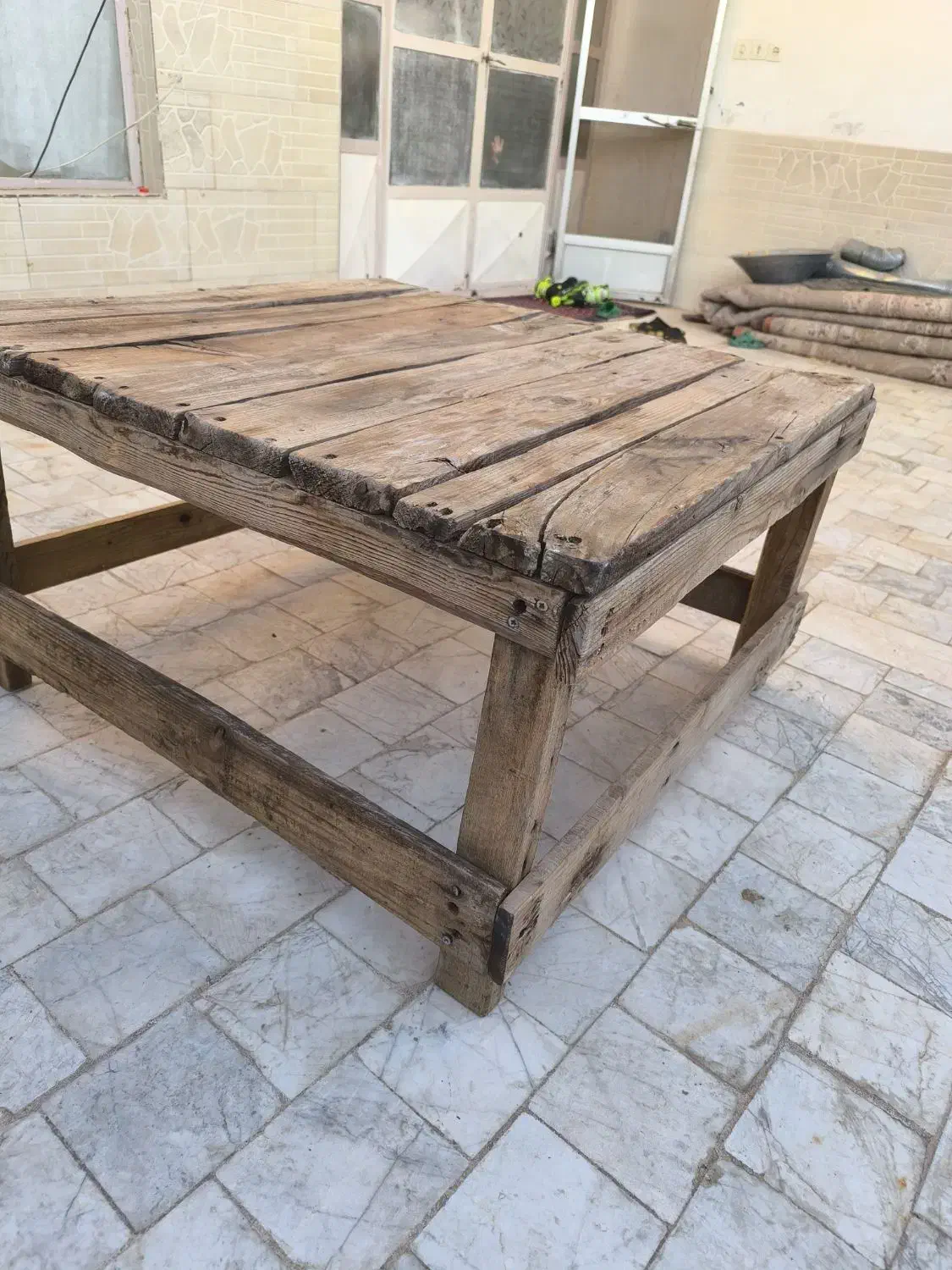 کرسی چوب قدیمی|بخاری، هیتر، شومینه|کاشمر, |دیوار