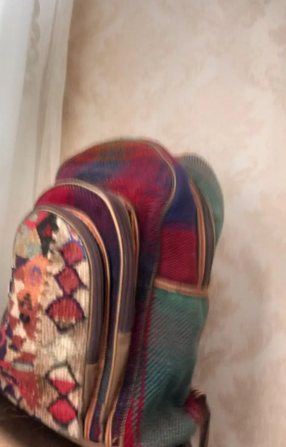 کیف کلیم بافت|کیف، کفش، کمربند|میانه, |دیوار