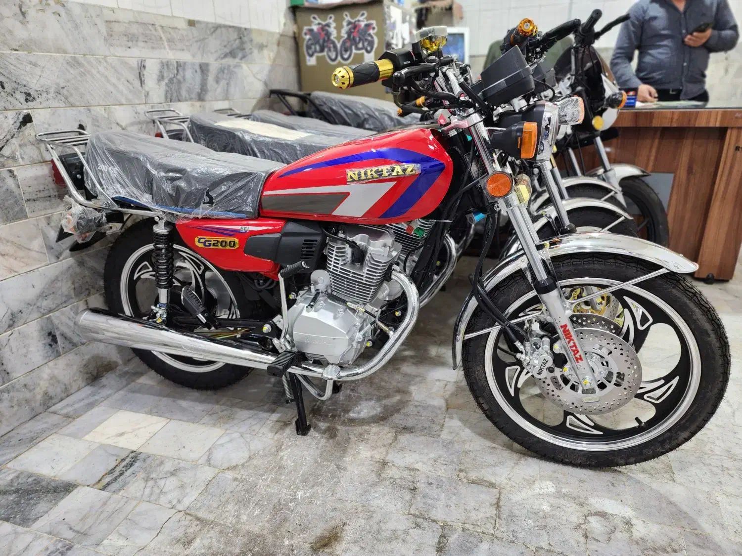 نیکتاز ۲۰۰ خشک و کارکرده|موتورسیکلت|گنبد کاووس, |دیوار