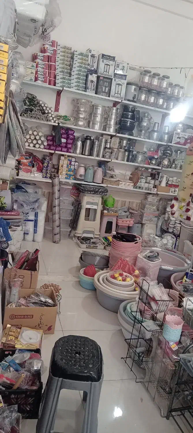 فروشگاه لوازم پلاستیکجات ، بلورجات محمدی|ظروف نگهدارنده، پلاستیکی، یک‌بارمصرف|باخزر, |دیوار