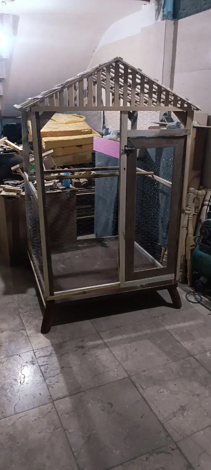 قفس چوبی|لوازم جانبی حیوانات|باغستان, |دیوار