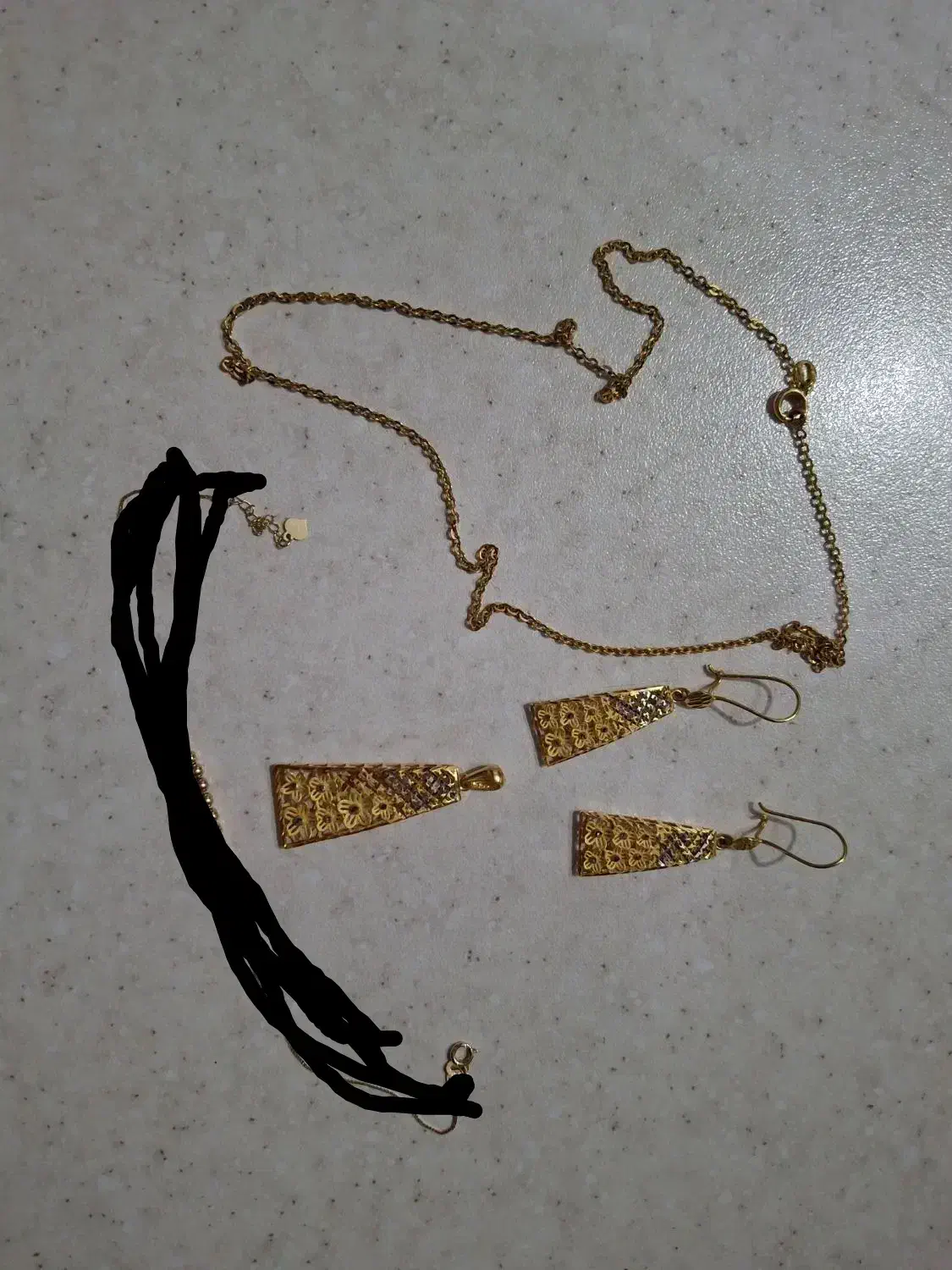 نیم ست|جواهرات|قم, شهدا|دیوار