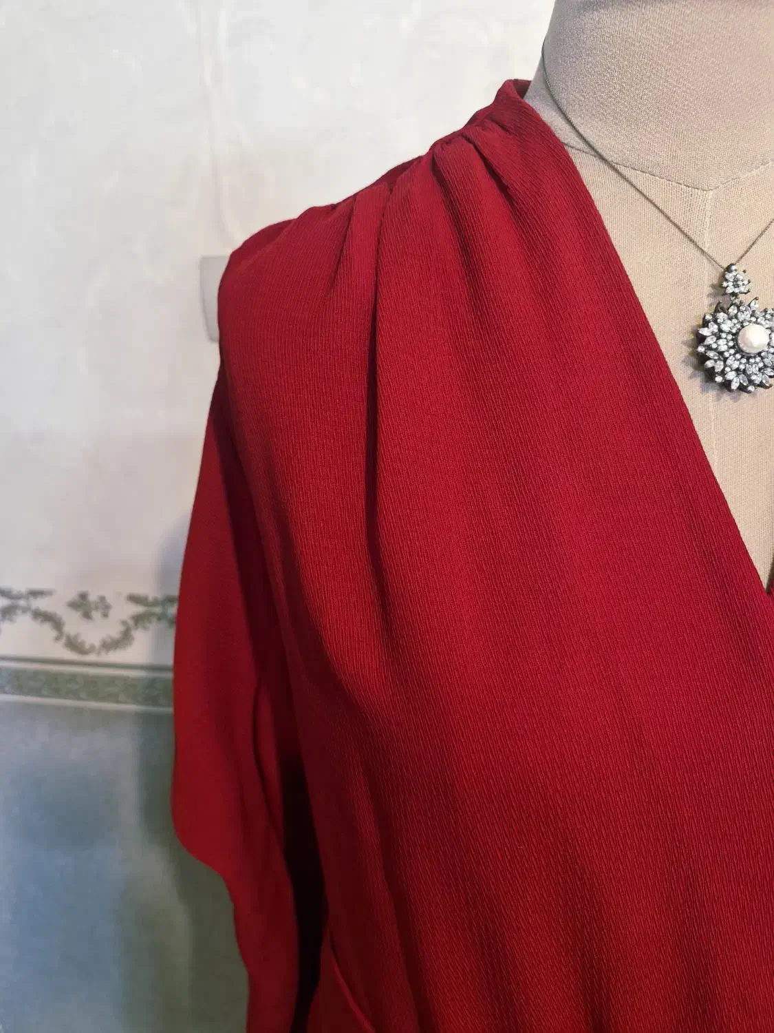 دومدل پیراهن  مجلسی قرمز یلدایی|لباس|مشهد, کوشش|دیوار