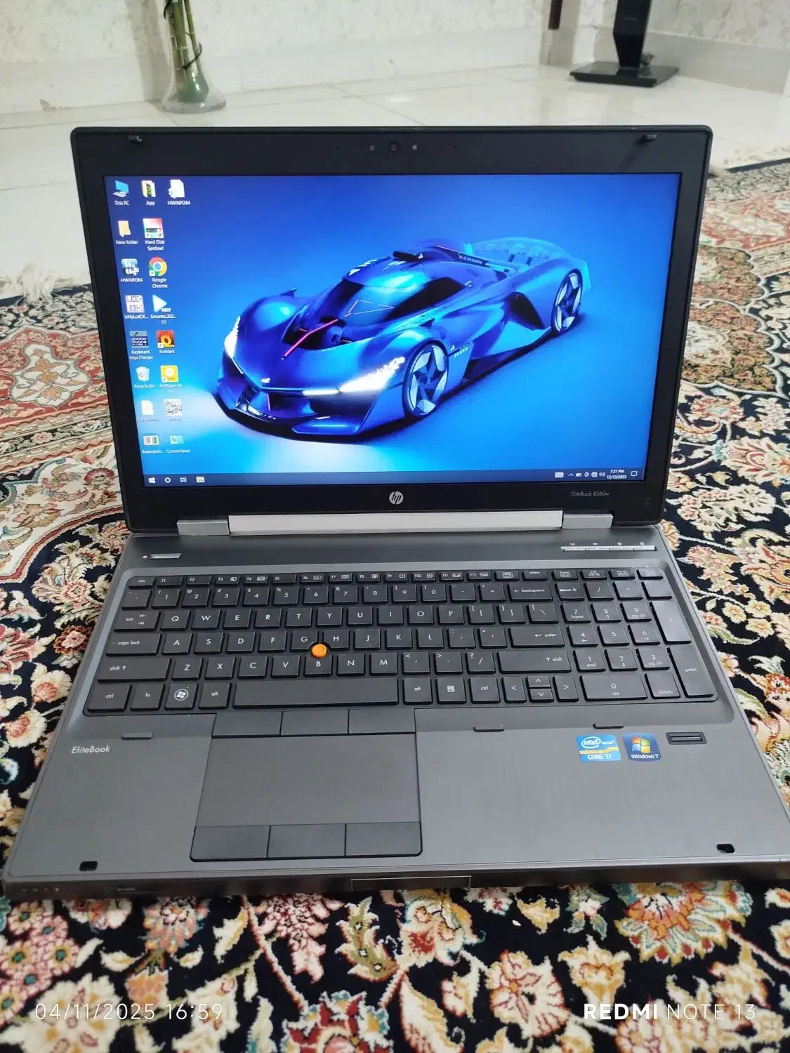 لپتاپ قدرتمند گرافیک دارهشت هسته ای Hp|رایانه همراه|شیراز, تحویلی|دیوار