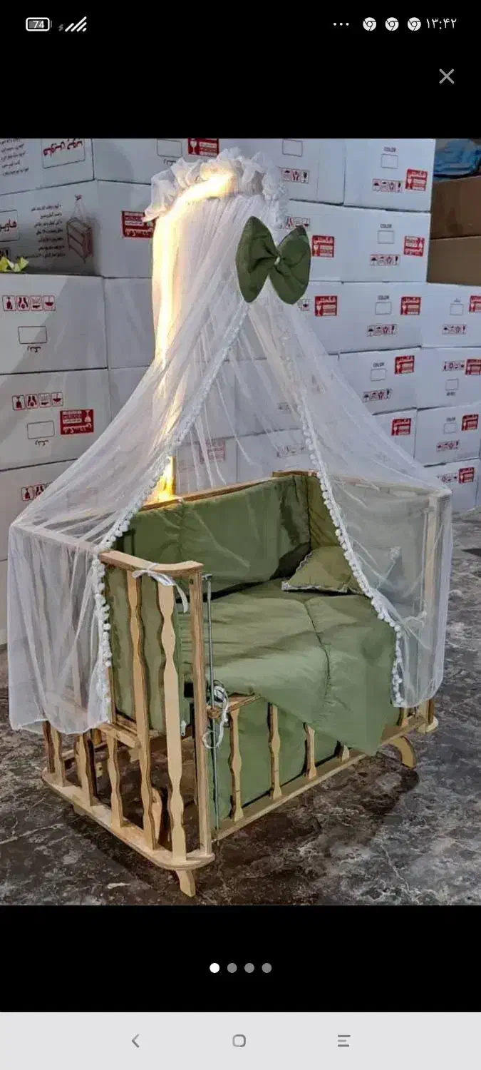 فروش تخت گهواره ای|اسباب و اثاث بچه|تهران, مقدم|دیوار