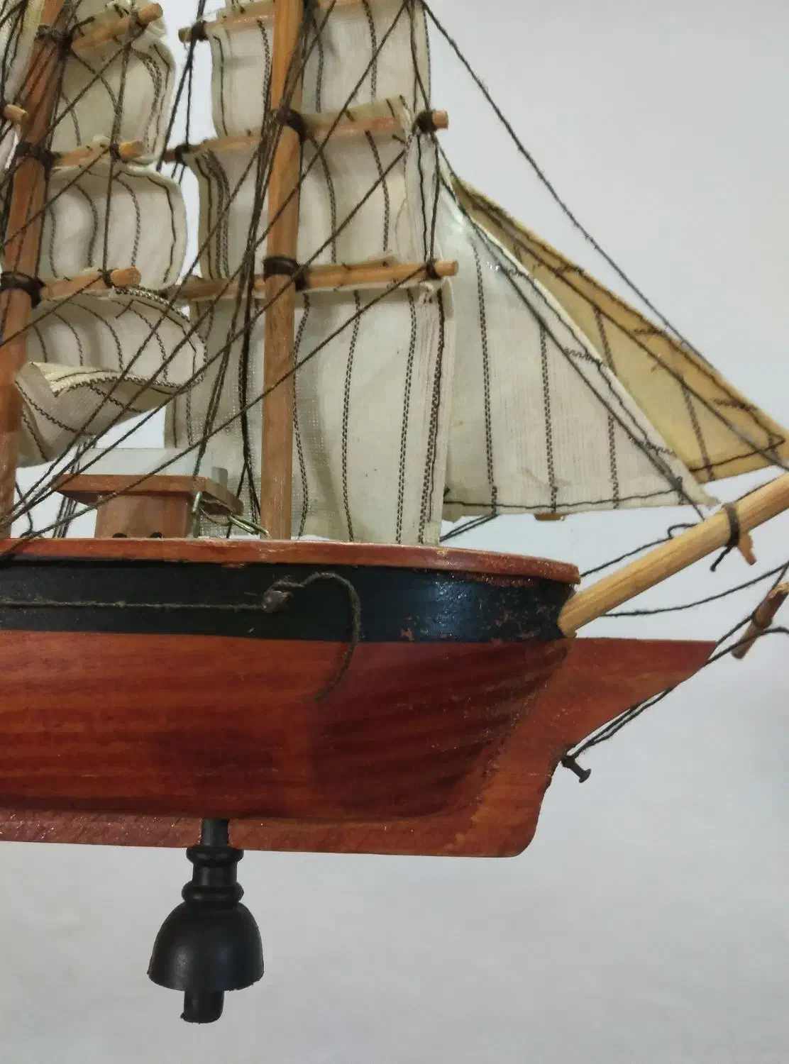 کشتی خشکل بادبانی با چوب مرغوب|مجسمه، تندیس، ماکت|مشهد, پورسینا|دیوار