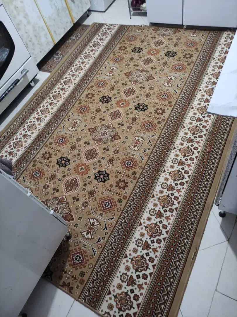 فرش کناره و گلیمه|گلیم، جاجیم، گبه|ورامین, ورامین|دیوار