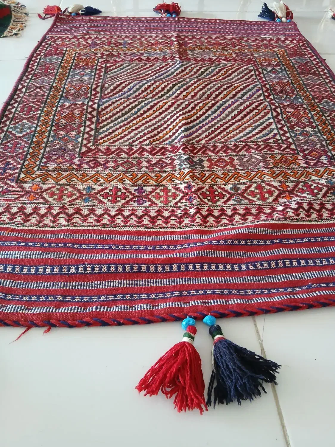 دستبافت|گلیم، جاجیم، گبه|لردگان, |دیوار