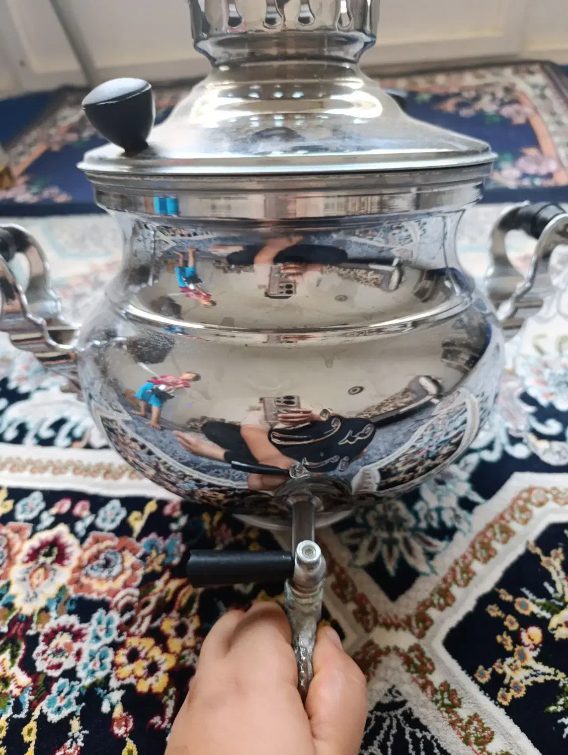 سماور گازی|سماور، چای‌ساز، قهوه‌ساز|اشکذر, |دیوار